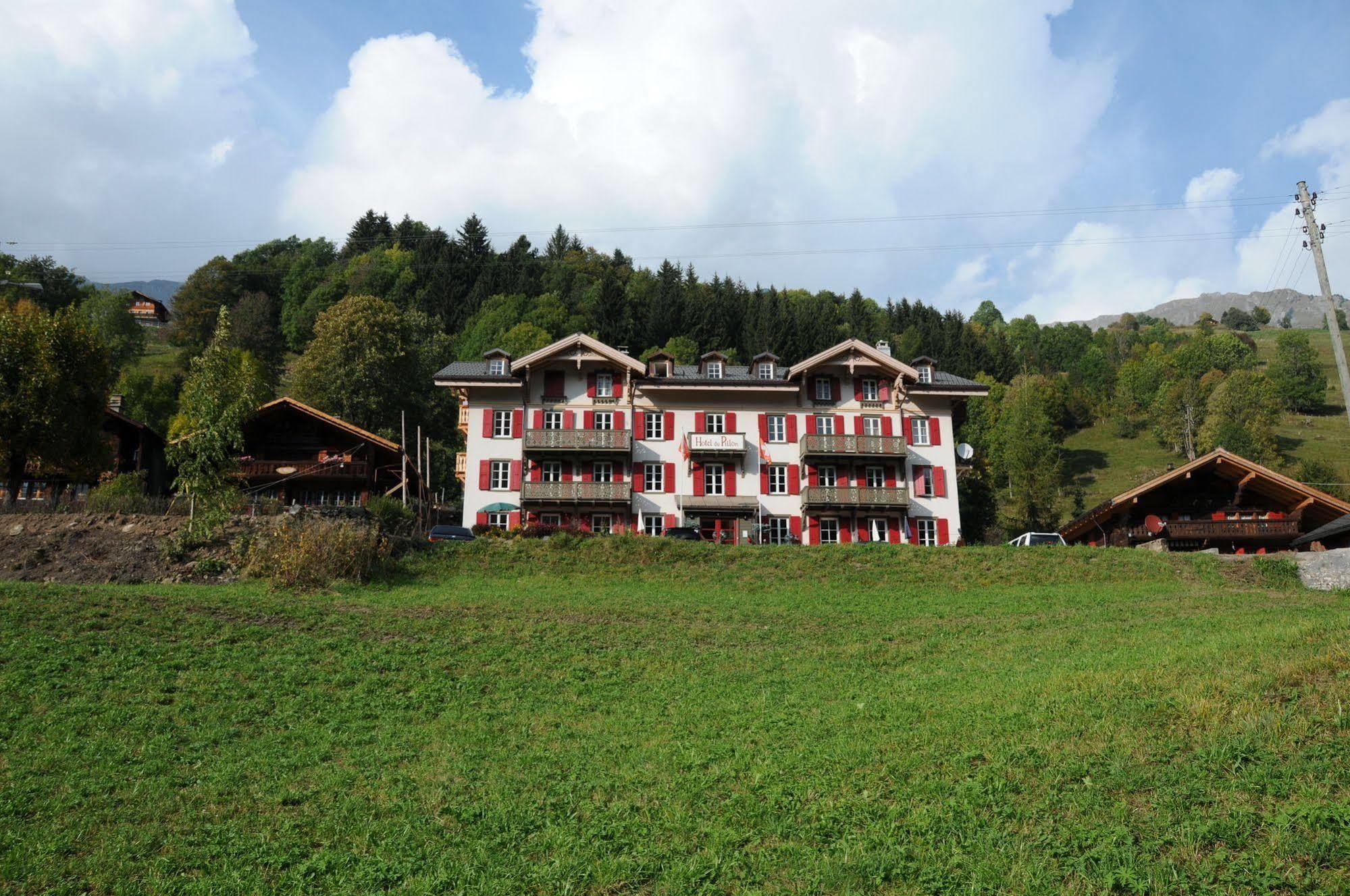 Historic Hotel Du Pillon Les Diablerets Exterior foto